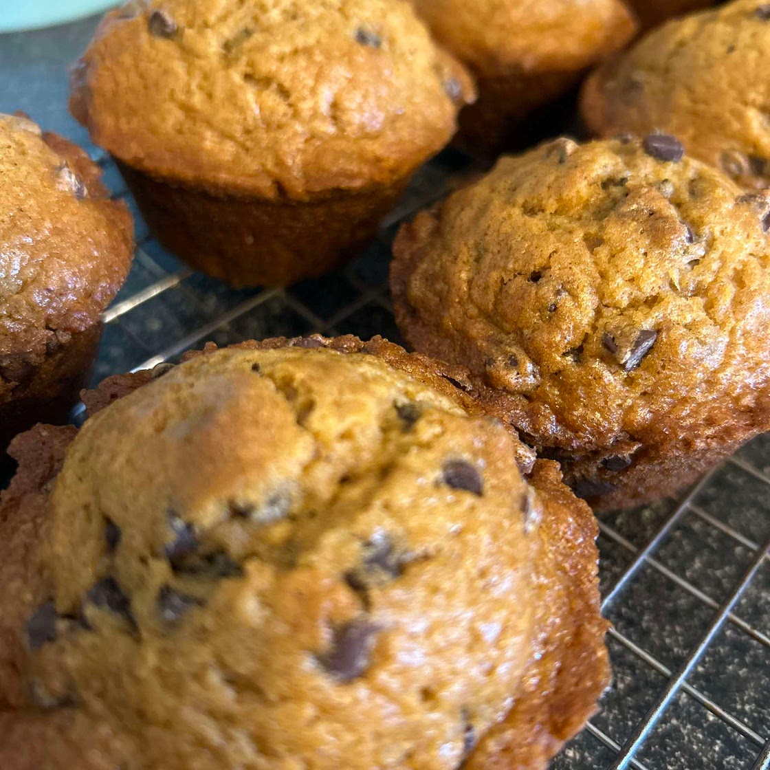 Lauren’s Pumpkin Chip Muffins 