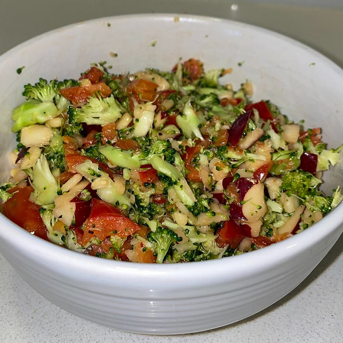 Raw Chopped Earth Salad