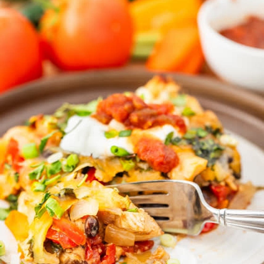 Fajita Chicken Casserole