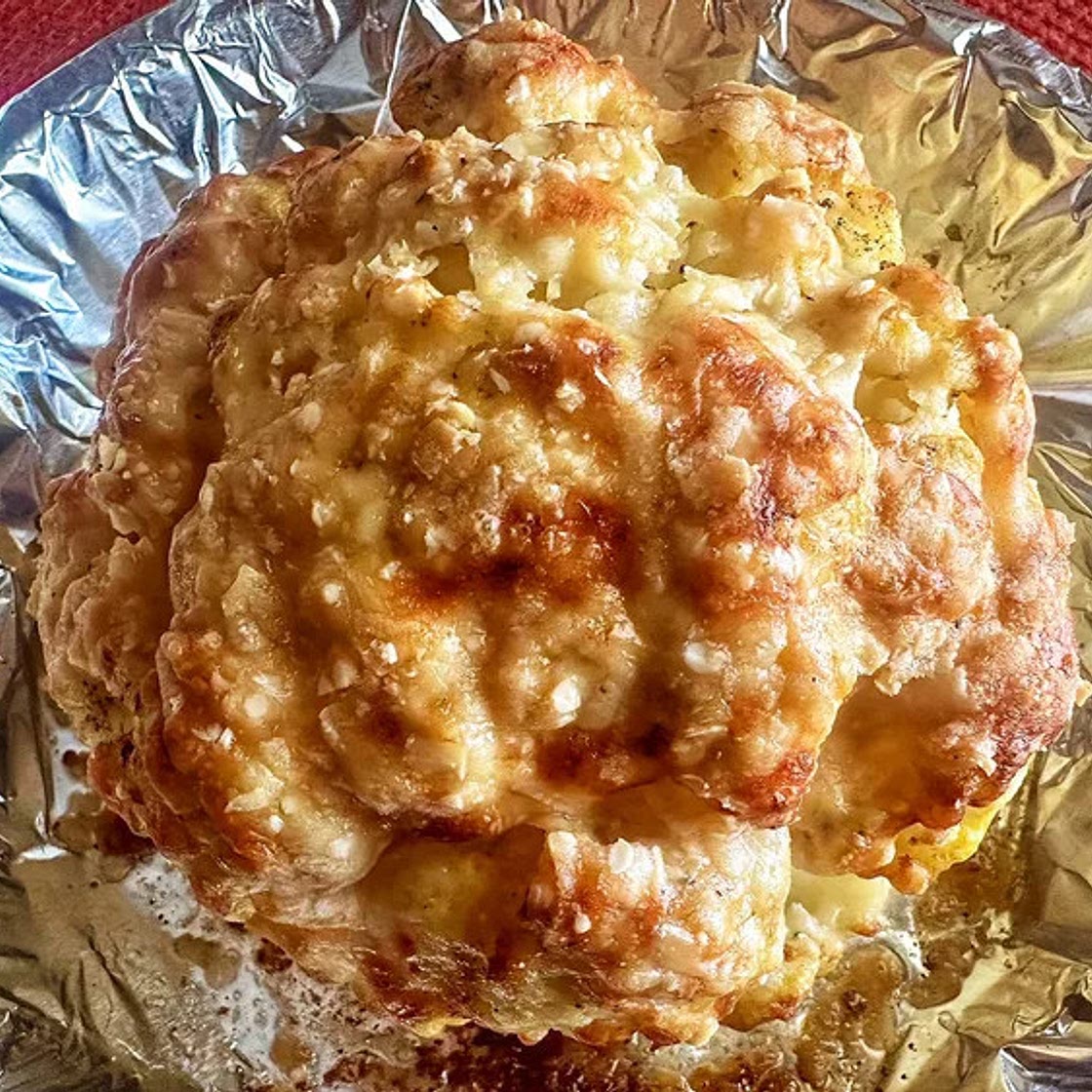 Cheesy Baked Cauliflower