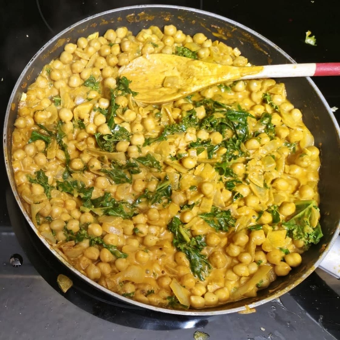 Coconut Curry Chickpeas
