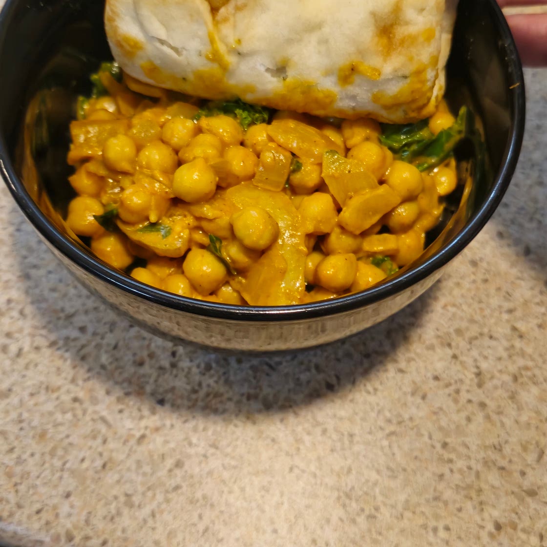 Coconut Curry Chickpeas