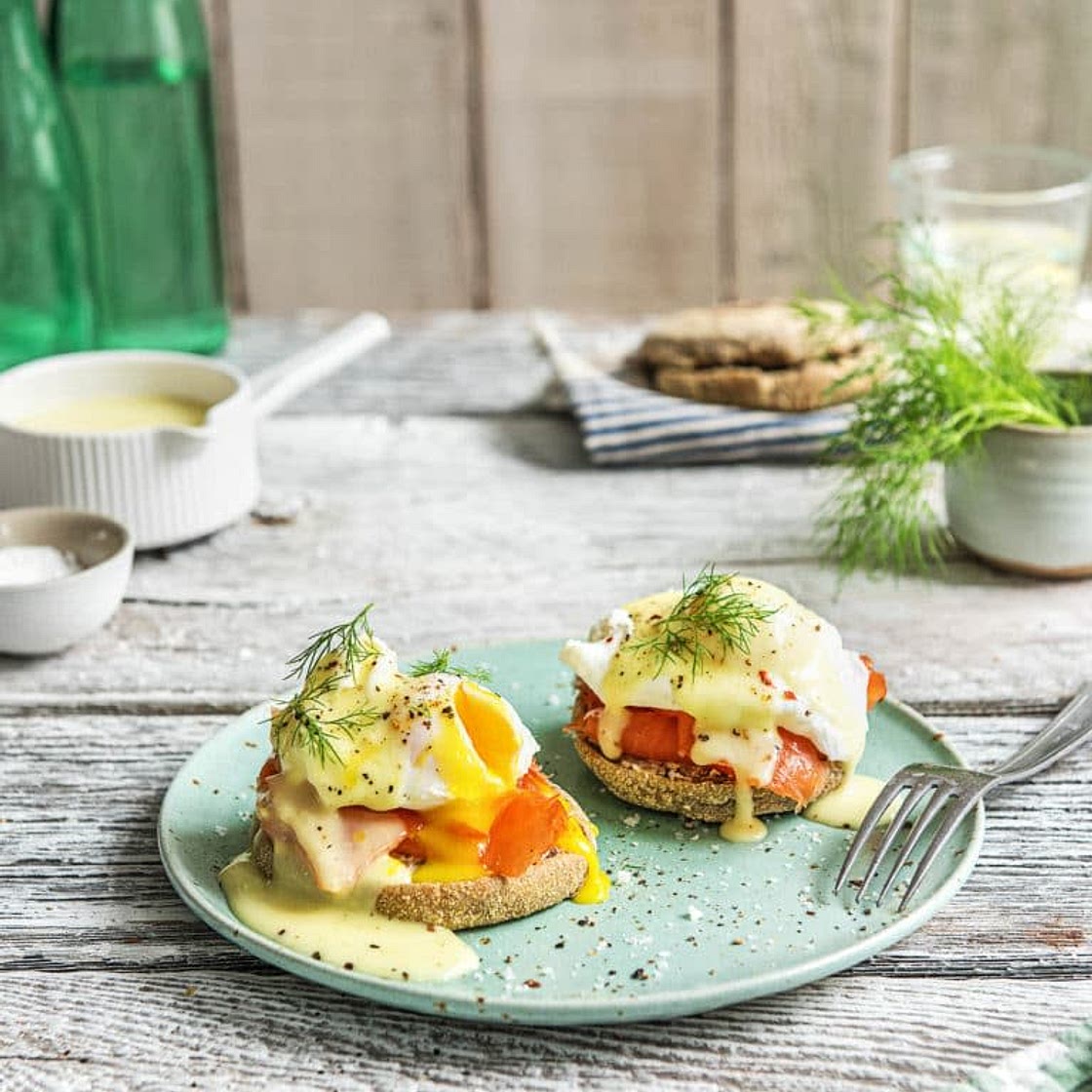 Smoked Salmon Eggs Benedict