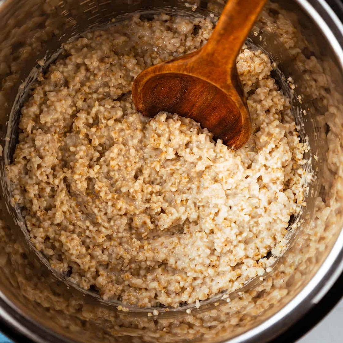 Steel Cut Oats, pressure cooked