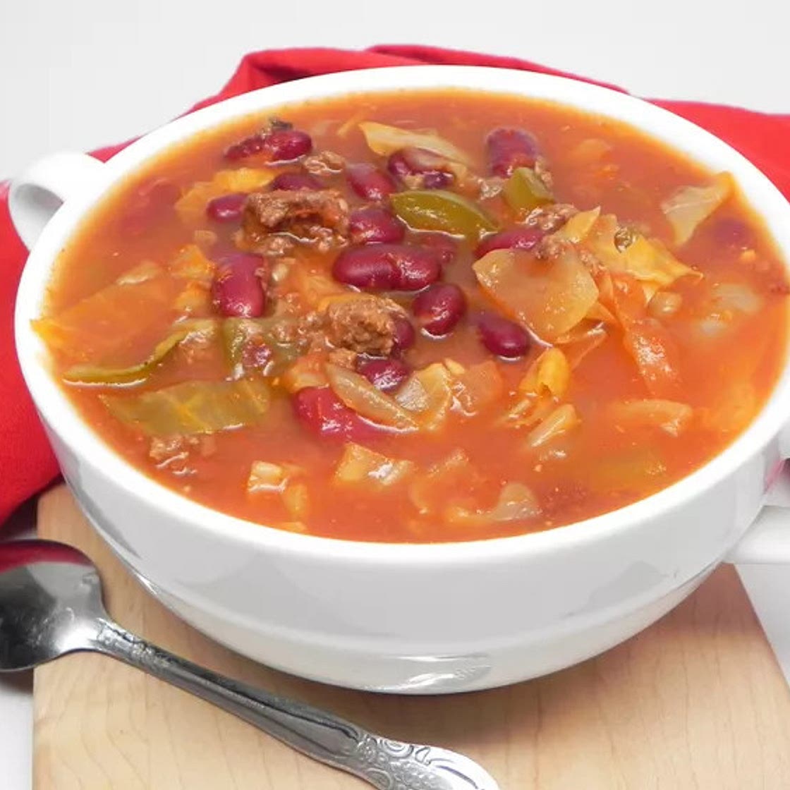 Hamburger Stew with Cabbage
