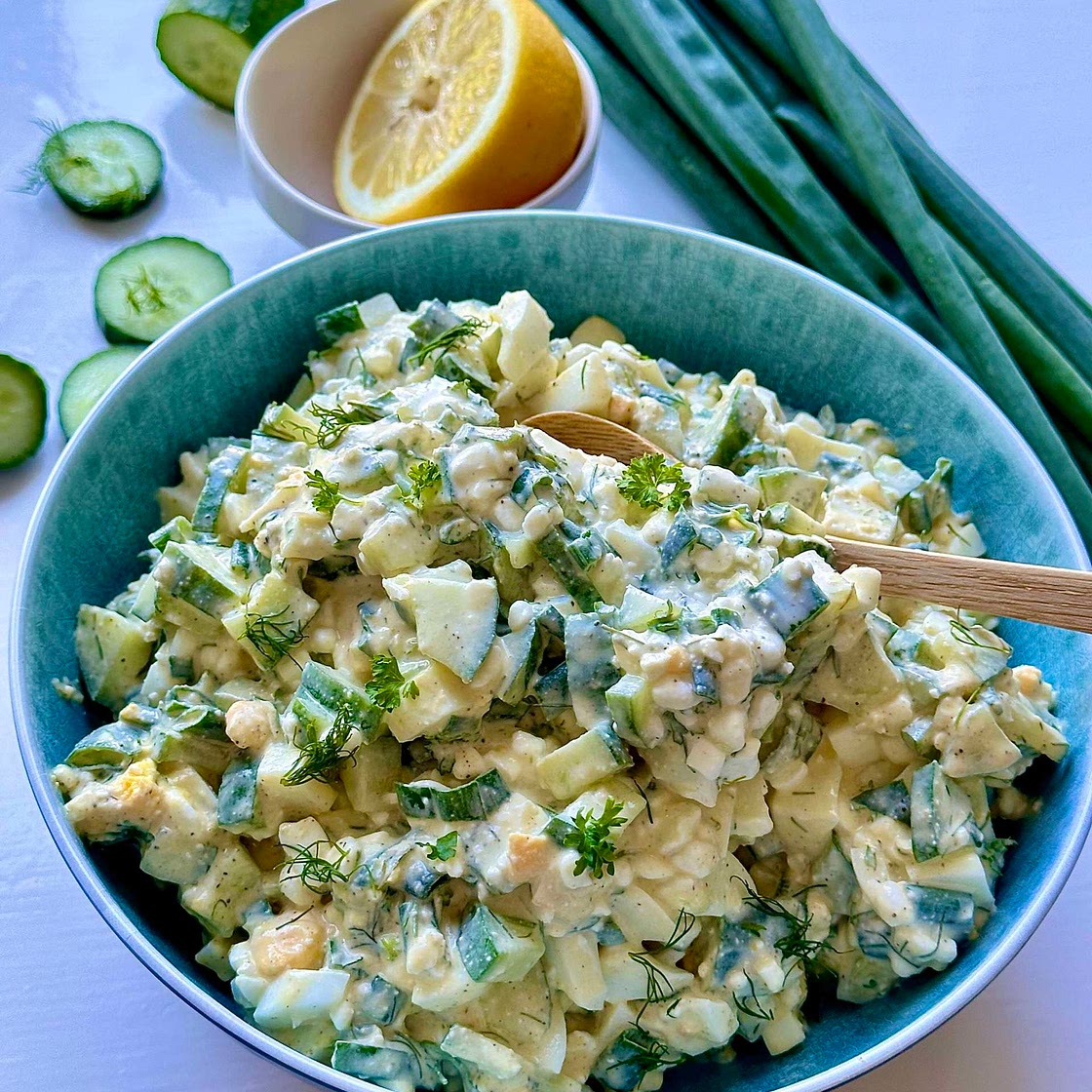 Protein Creamy Crunch Salad 
