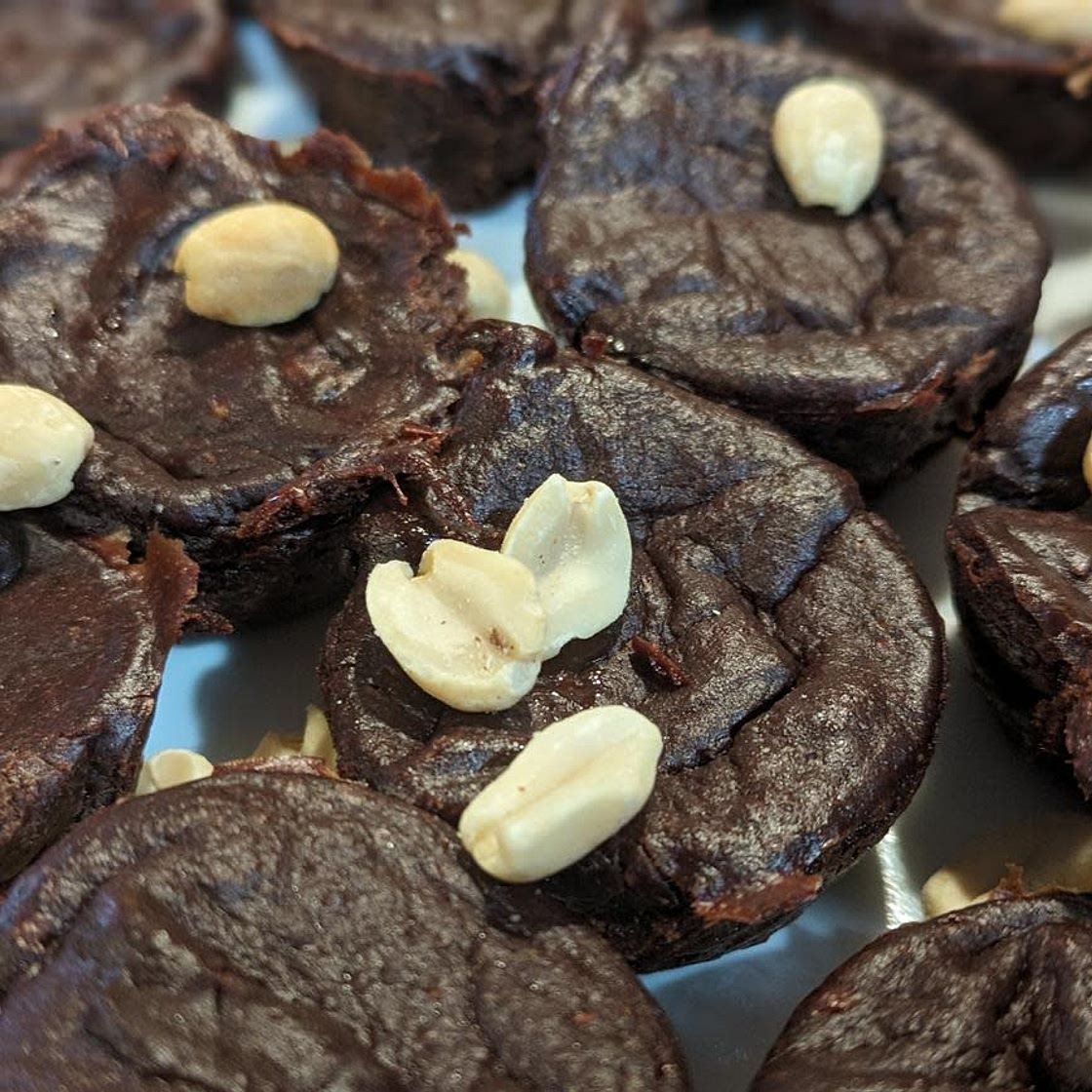 Three Ingredient Brownie Bites