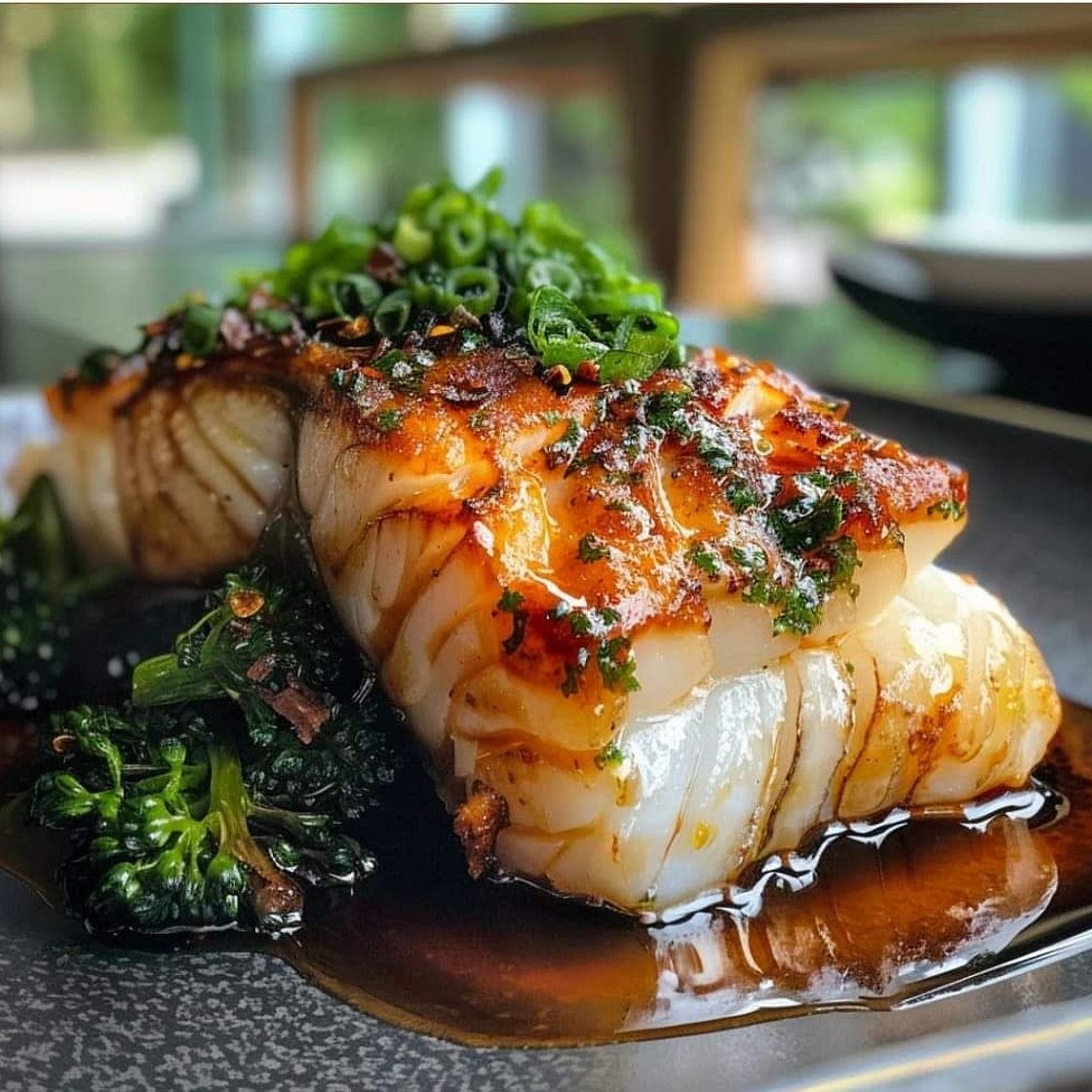 Ginger Soy Glazed Cod