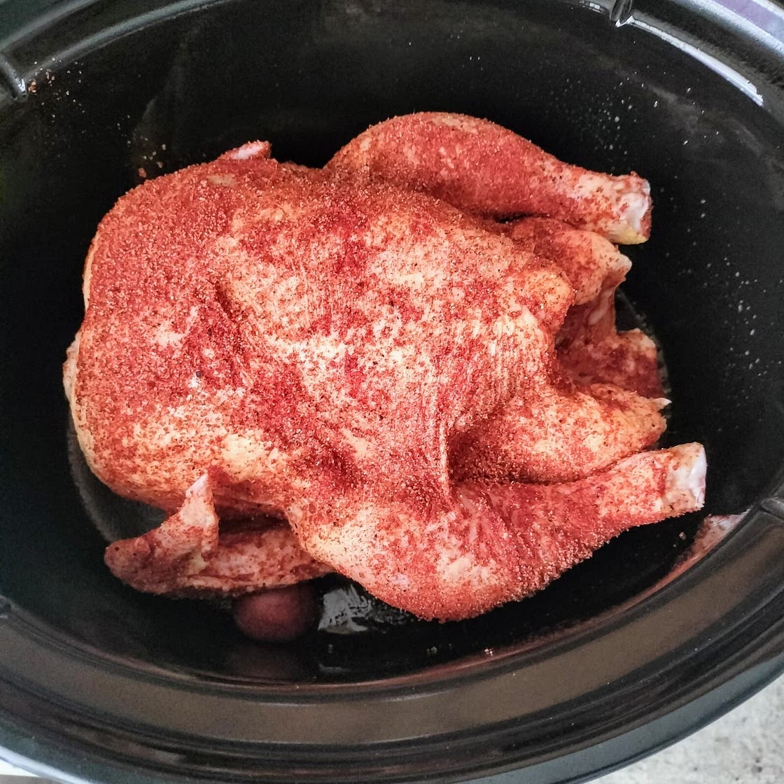 Slow Cooker Whole Chicken