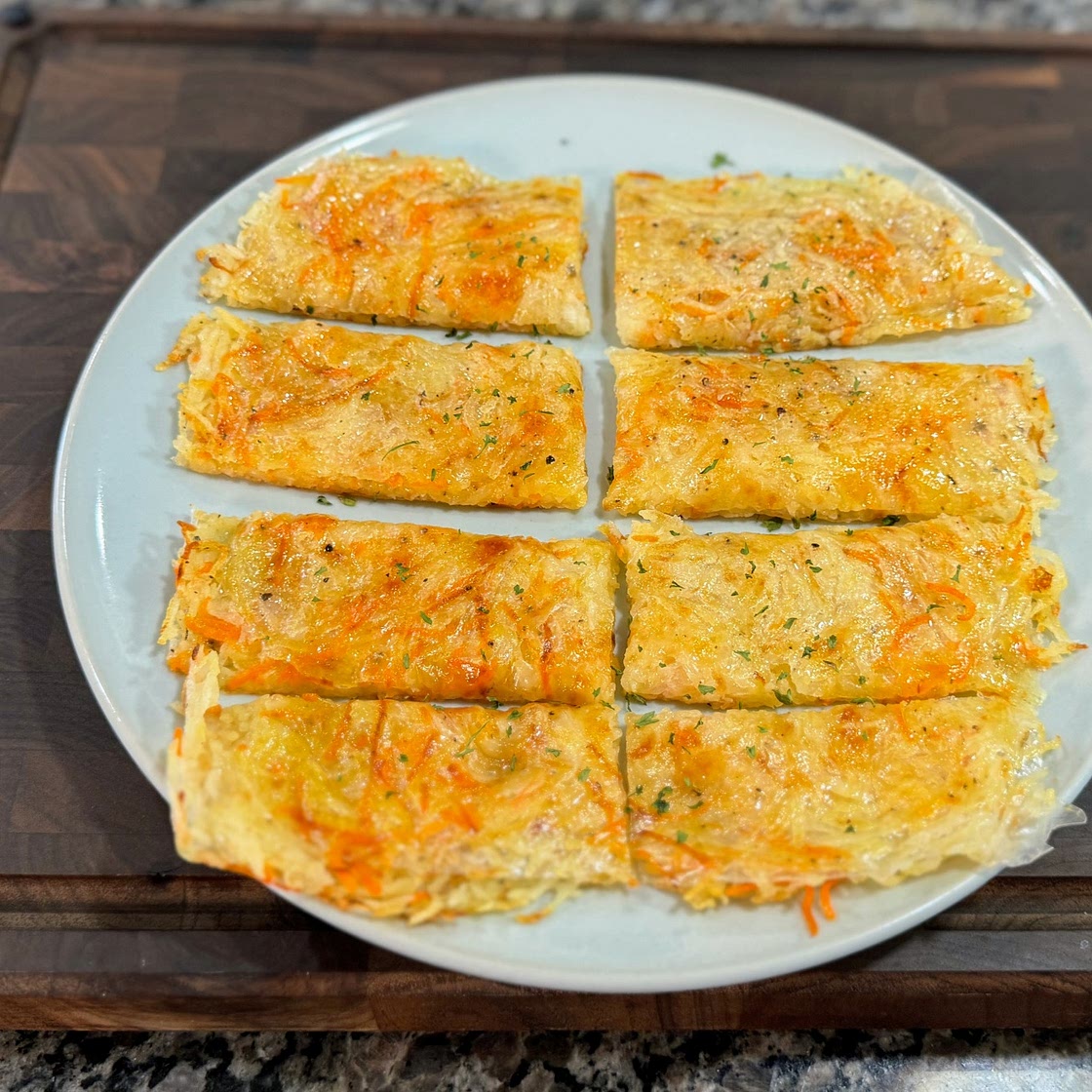 Gluten-Free Rice Paper Potato Pancakes! So Delicious!!