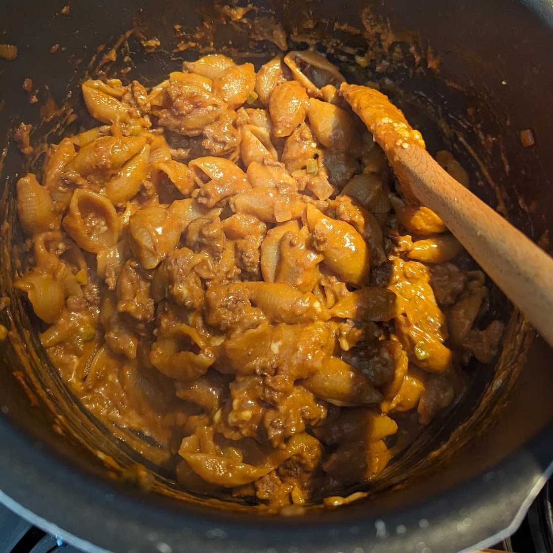 Syn Free One Pot Cheeseburger Pasta