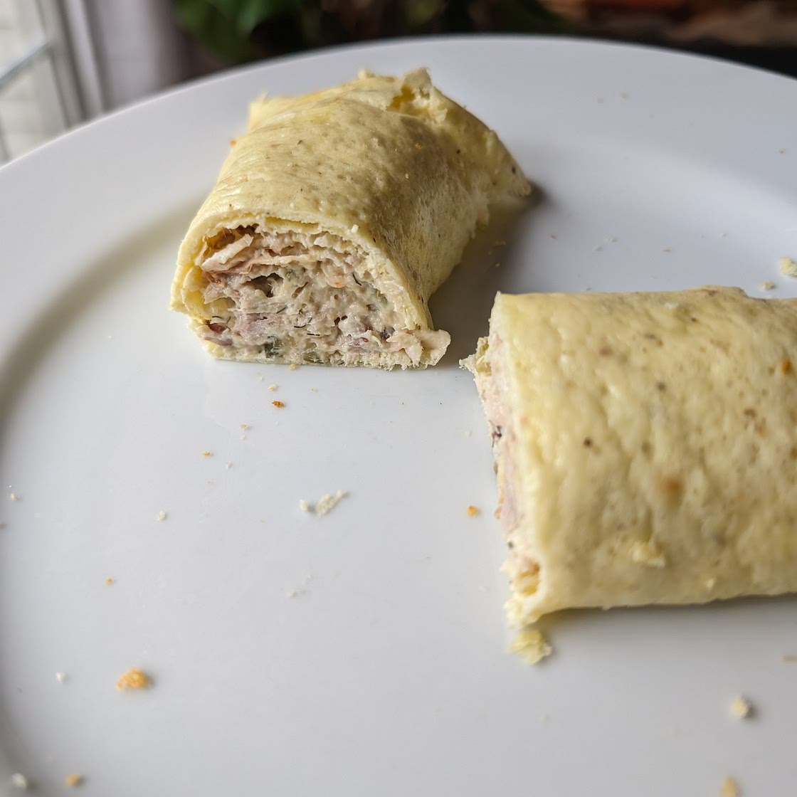 High-Protein Cottage Cheese Wrap
