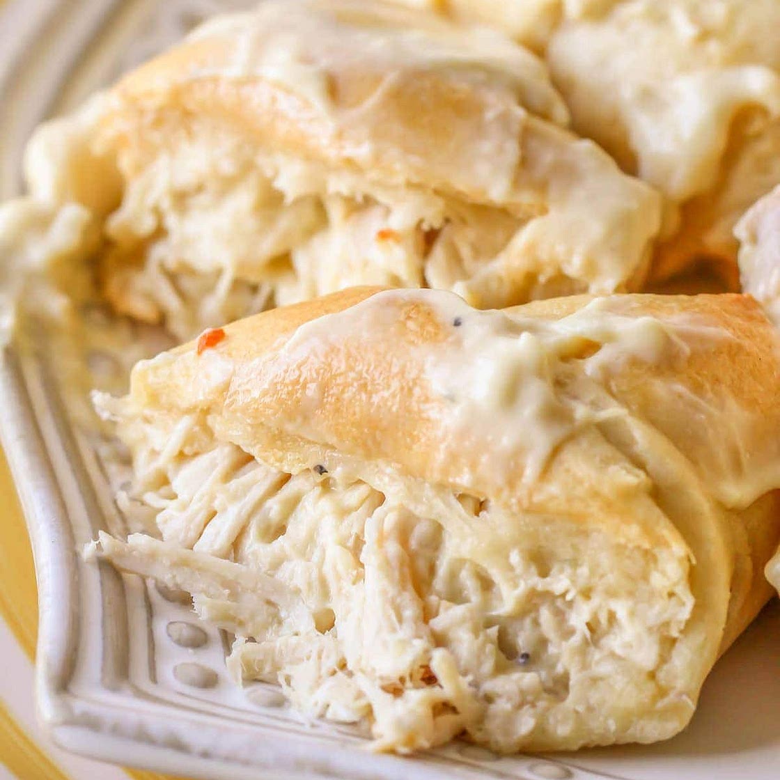 Chicken Stuffed Crescent Rolls Recipe