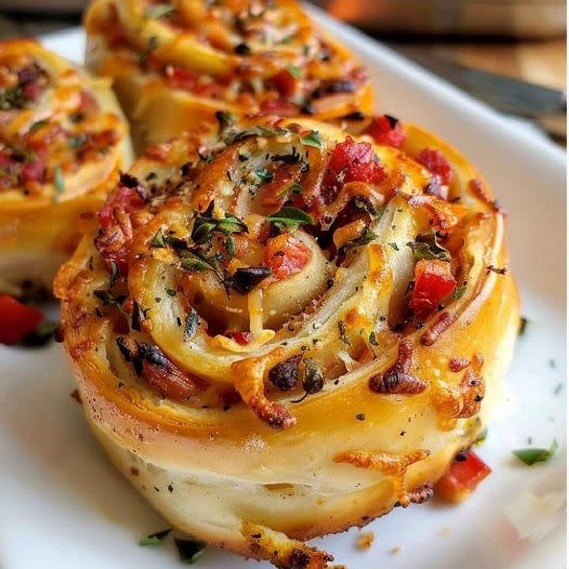 Muffeletta Pizza Rolls