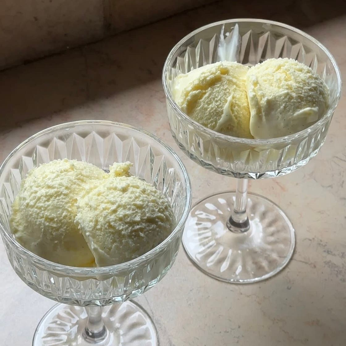 Vanilla ice cream