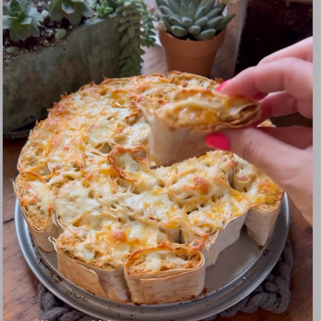 Pull Apart Chicken Tacos