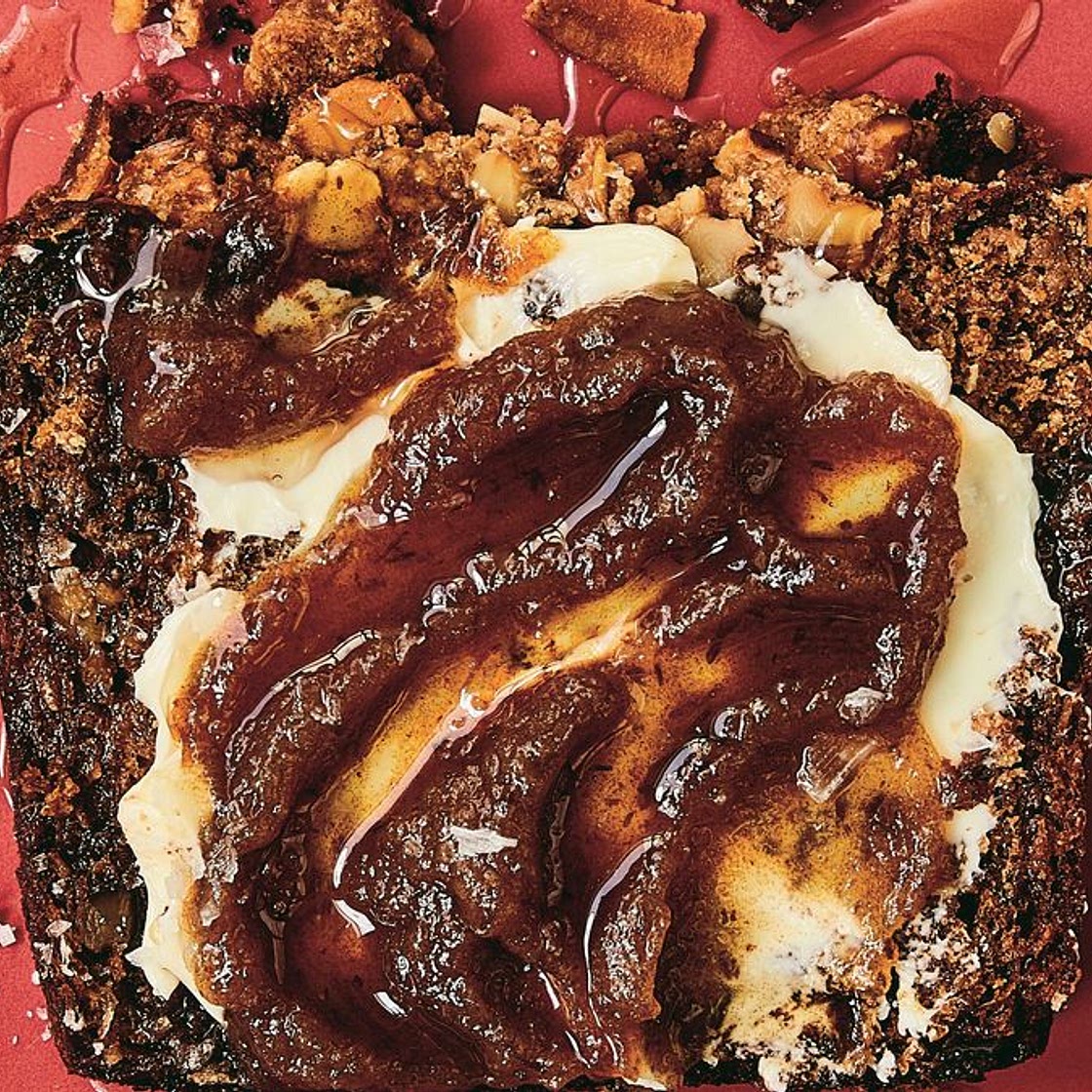Date Banana Bread With Date Jam