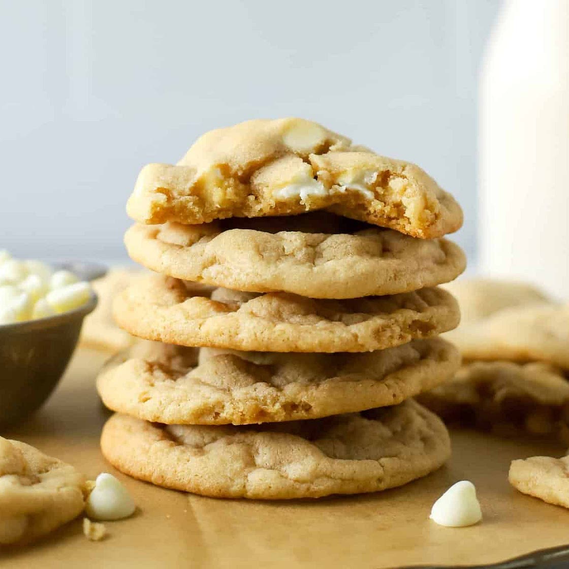 White Chocolate Chip Cookies