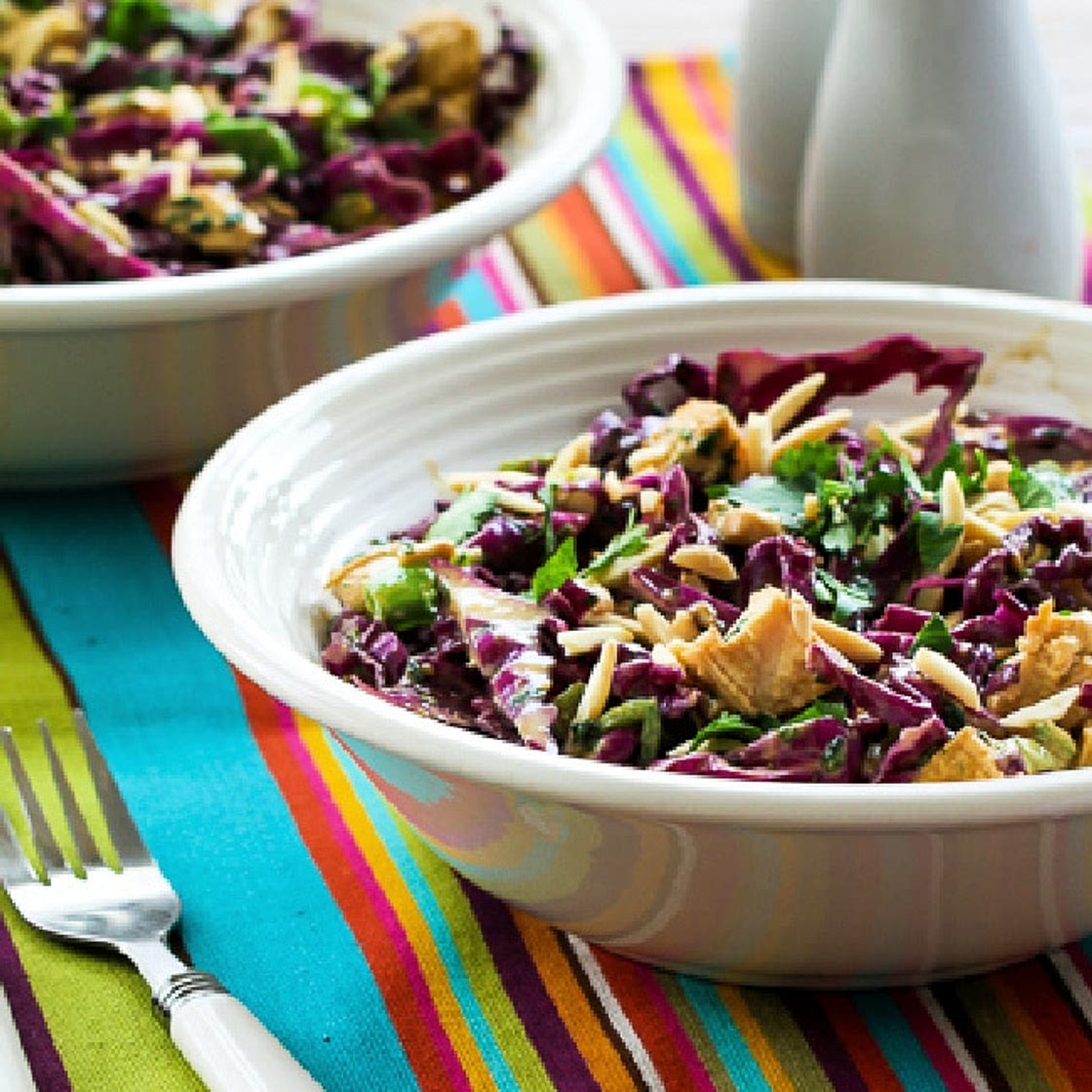 Asian Red Cabbage Salad