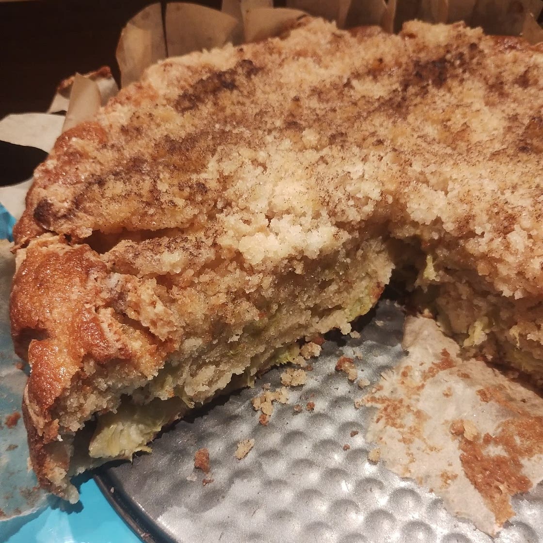 Oma's Rhubarb Cake