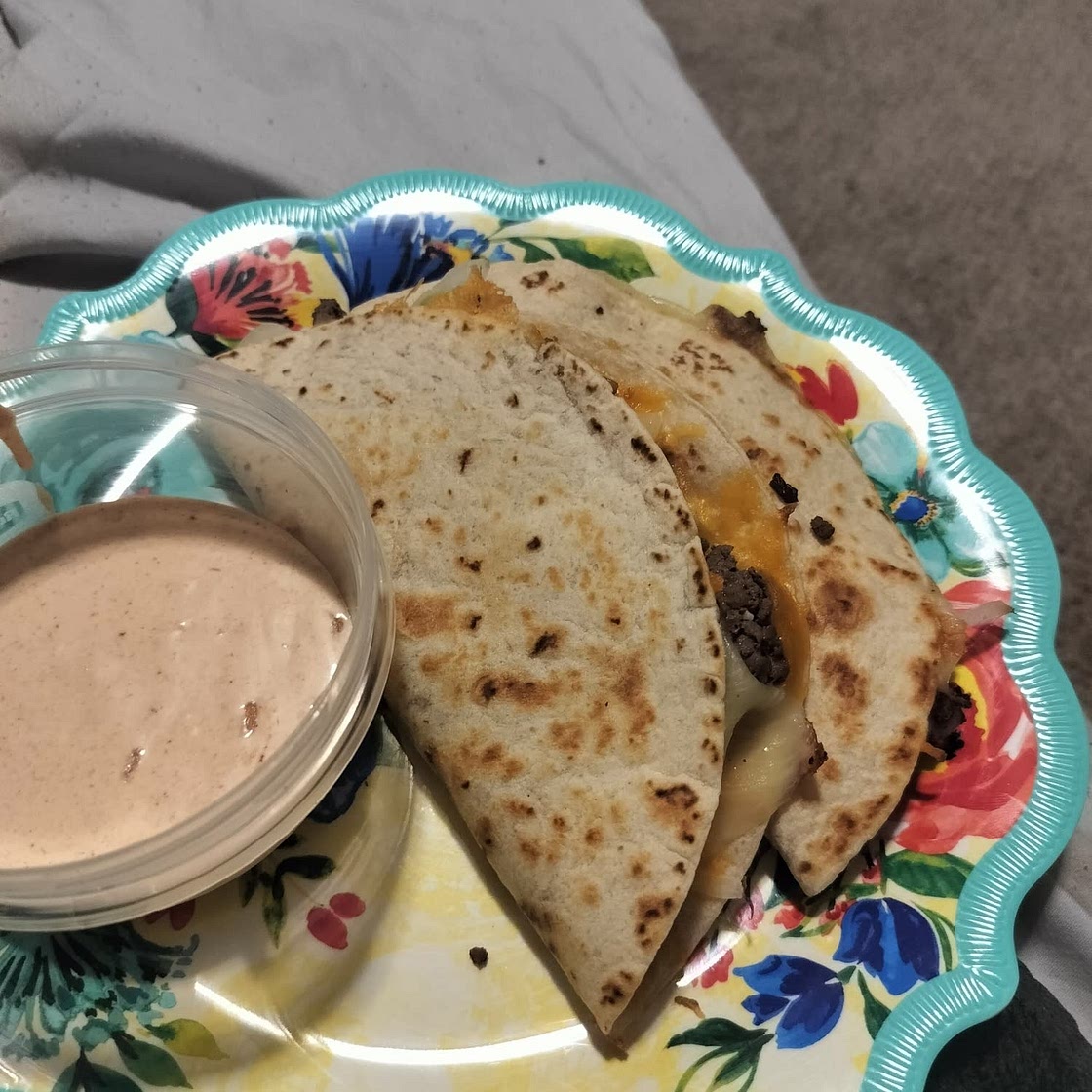 Applebees Quesadilla Burger