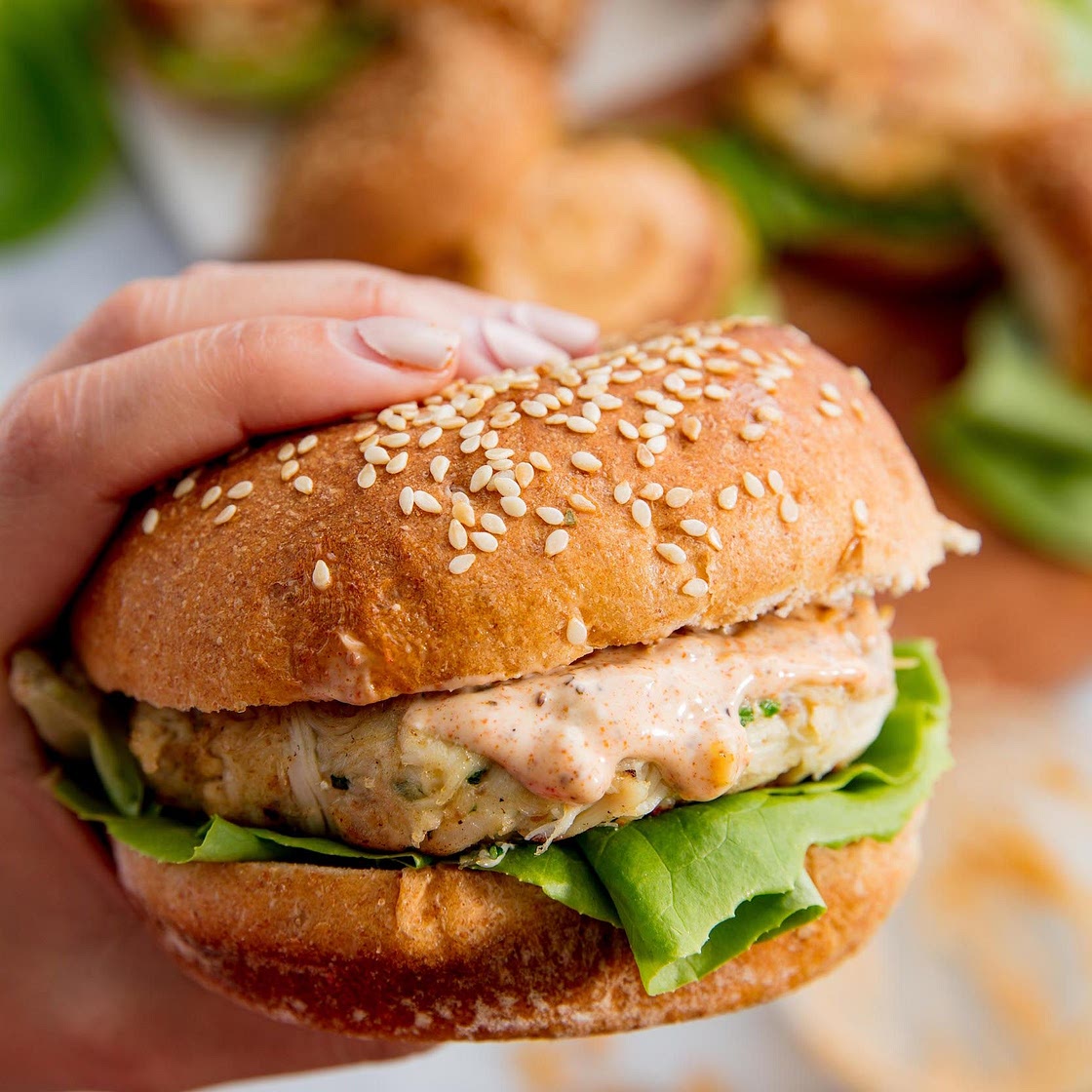 Crab Cake Burgers