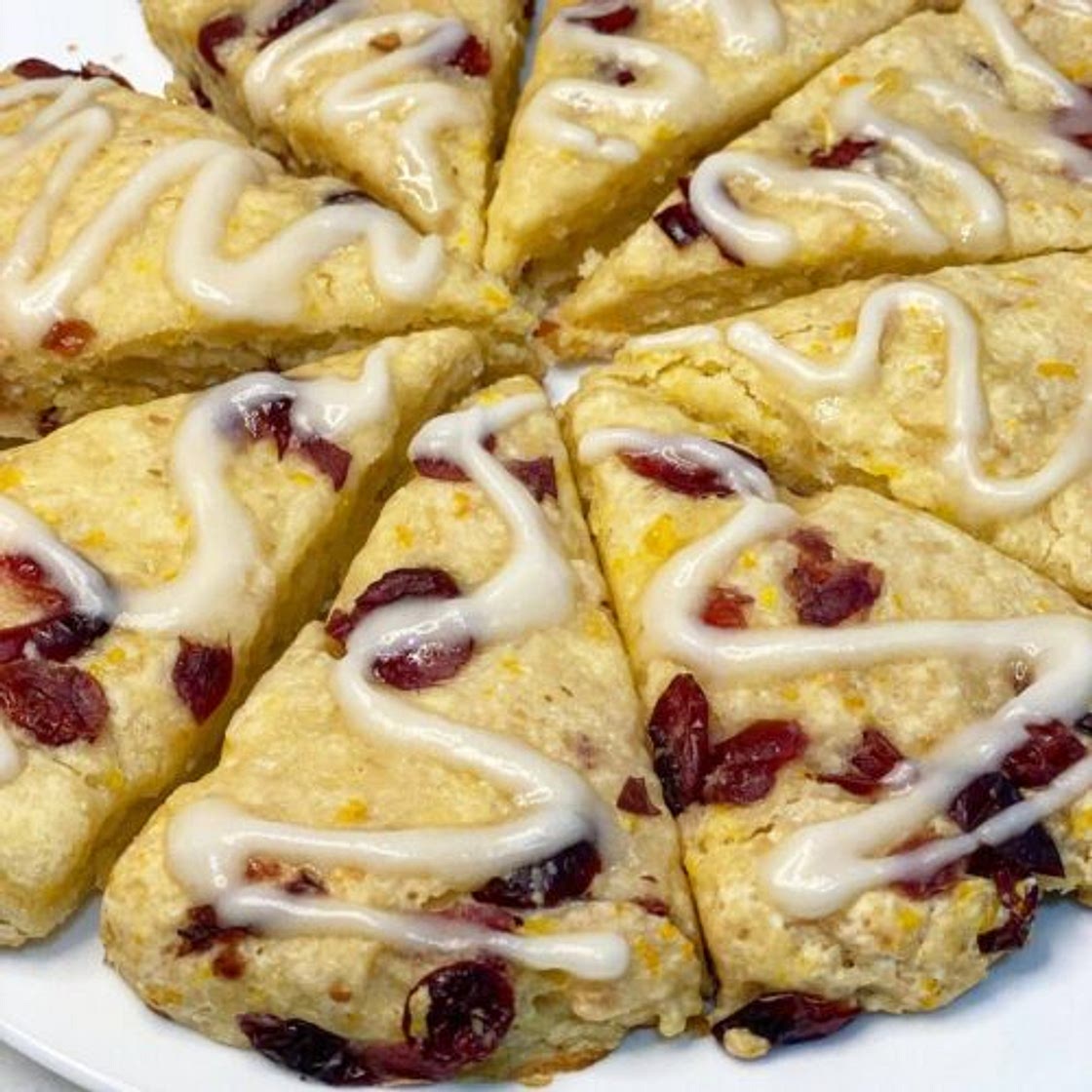 Cranberry Orange Scones