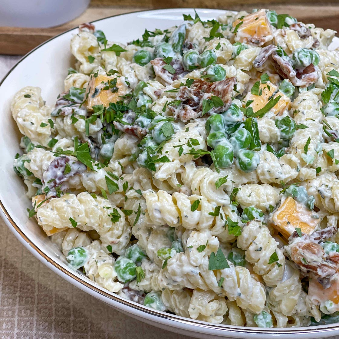 Creamy Bacon Ranch Pasta Salad