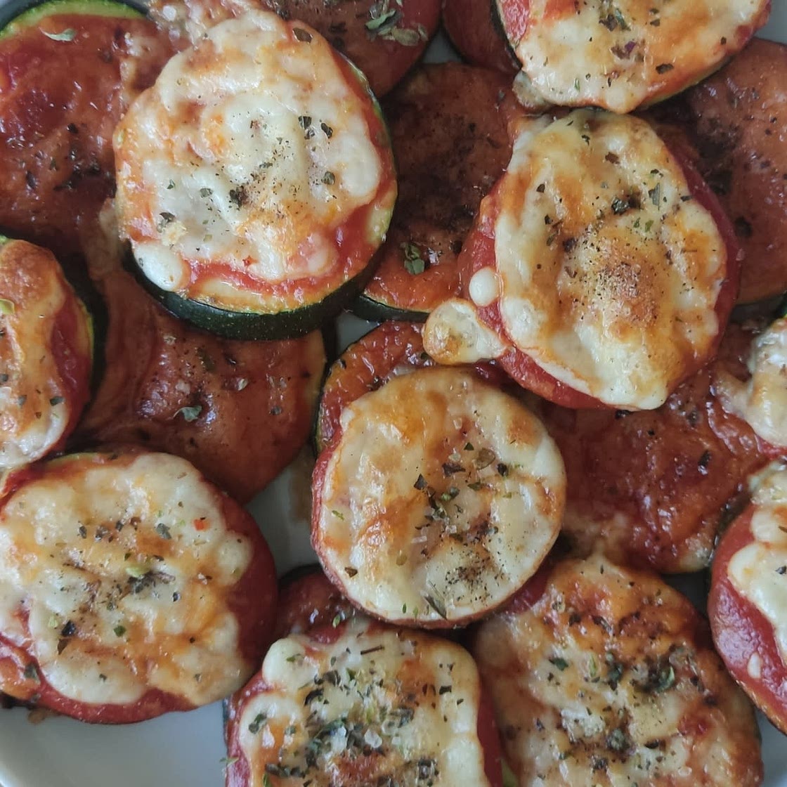 Zucchini Pizza Bites