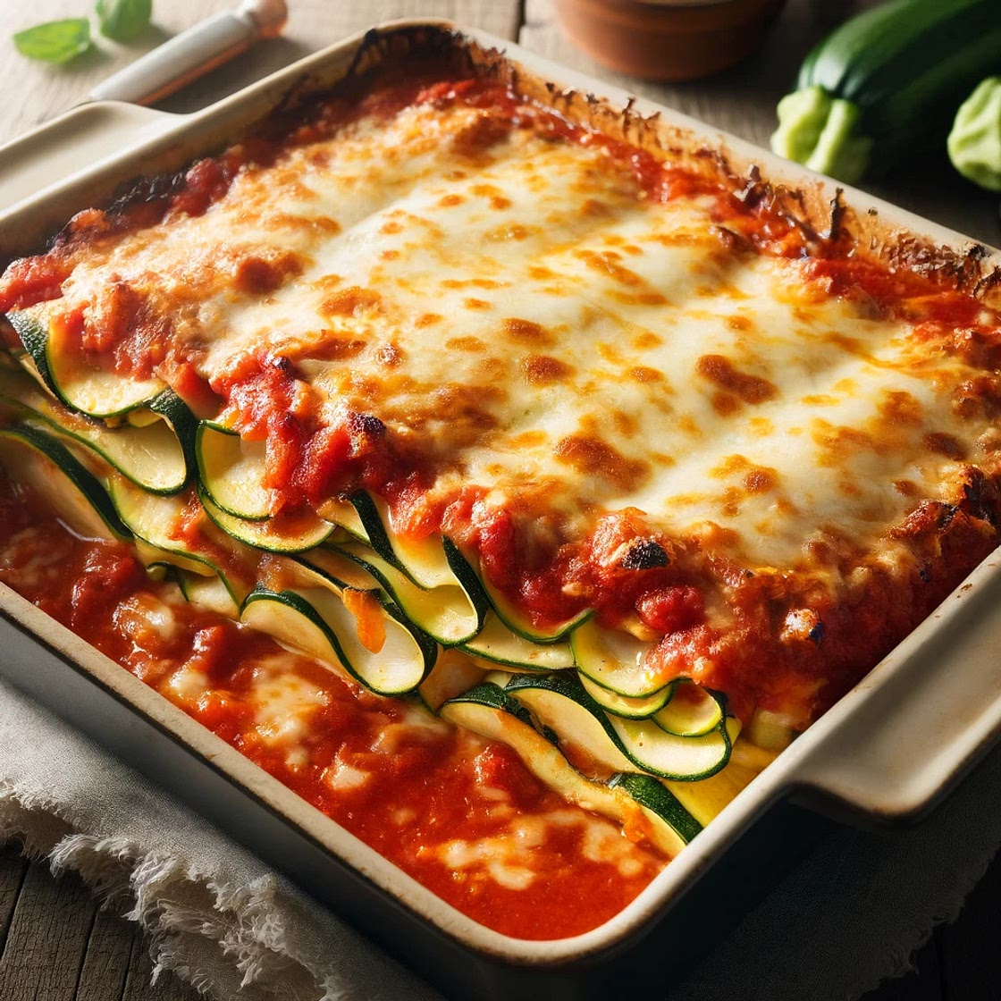 Lasagnes aux courgettes
