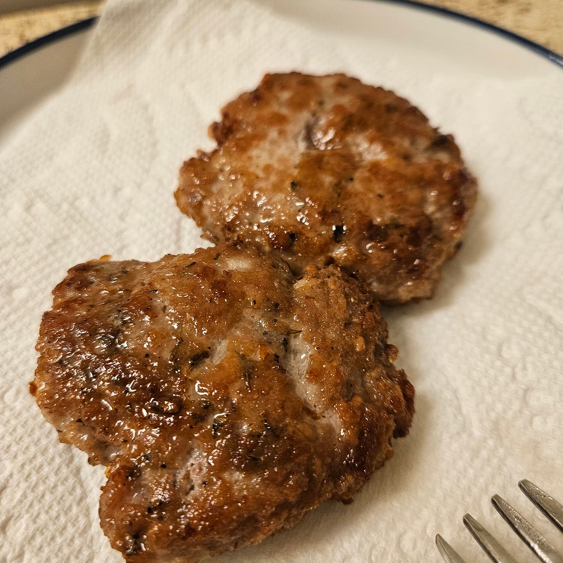 Breakfast Sausage Patties