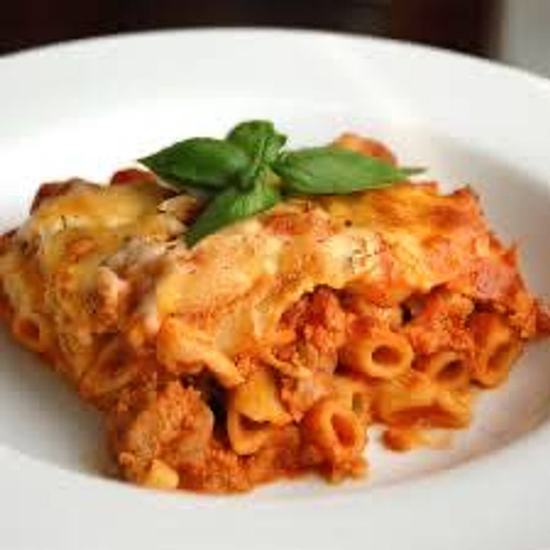 Baked Ziti w/ Pesto Rosso 