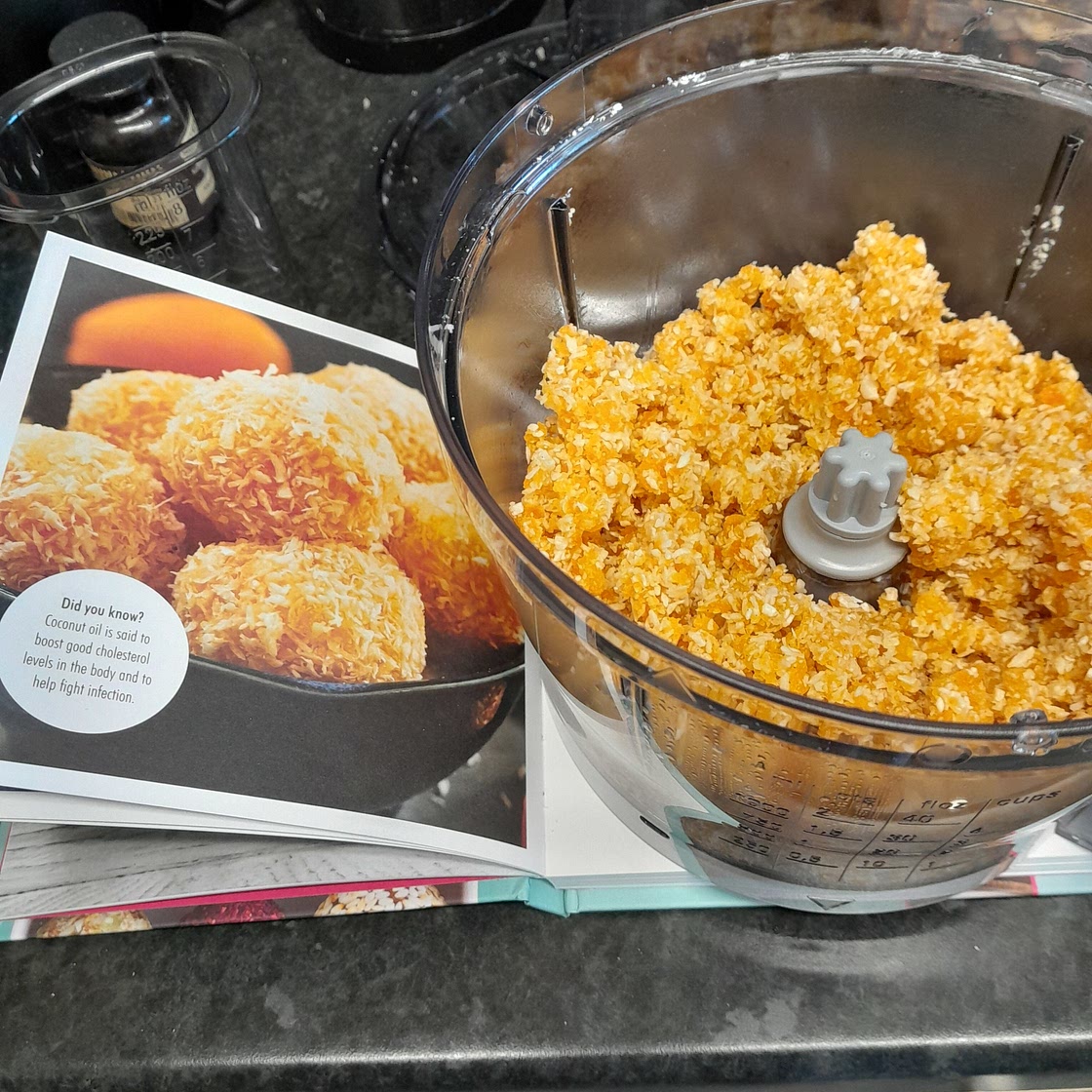 Apricot and Coconut balls