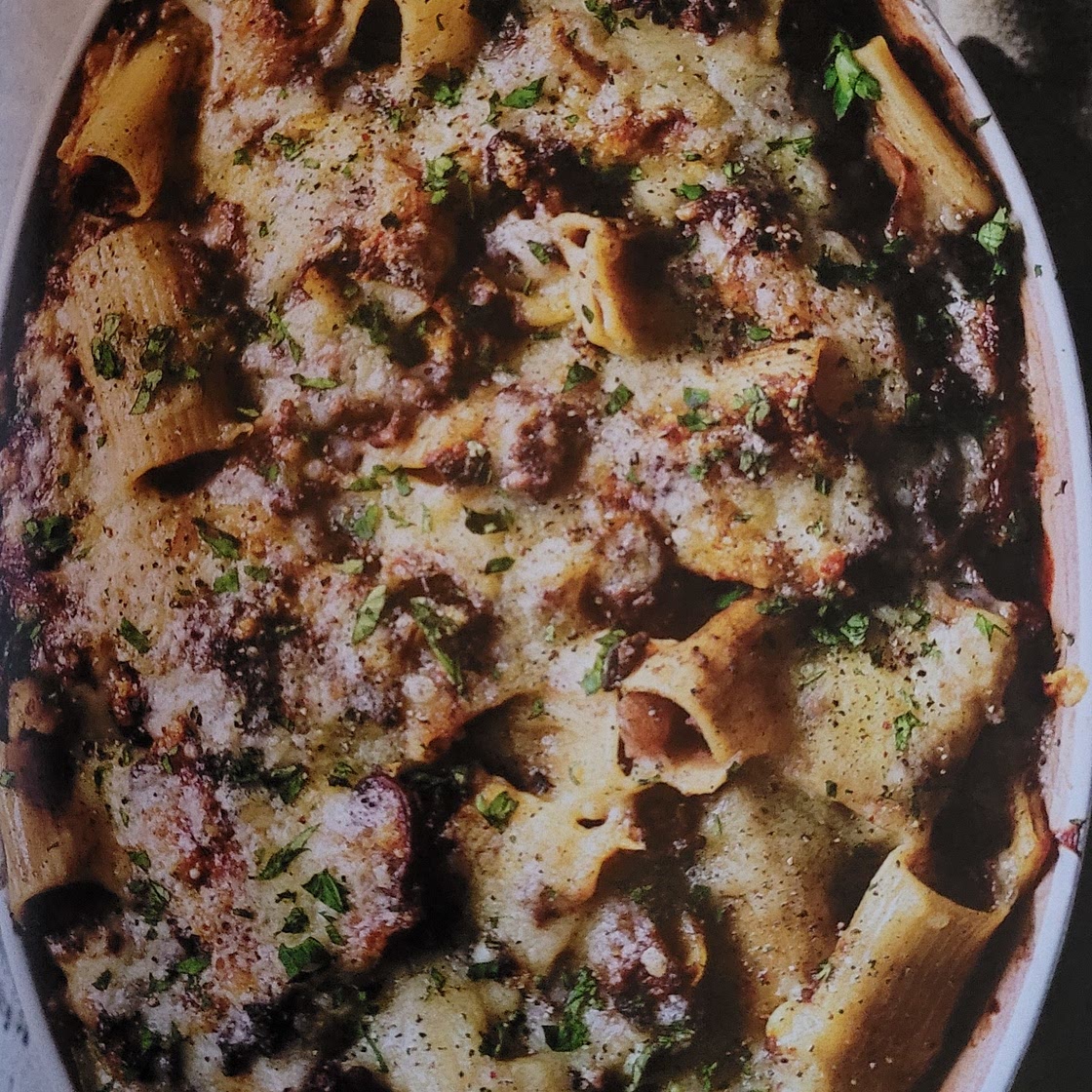Beef Stroganoff Pasta Bake