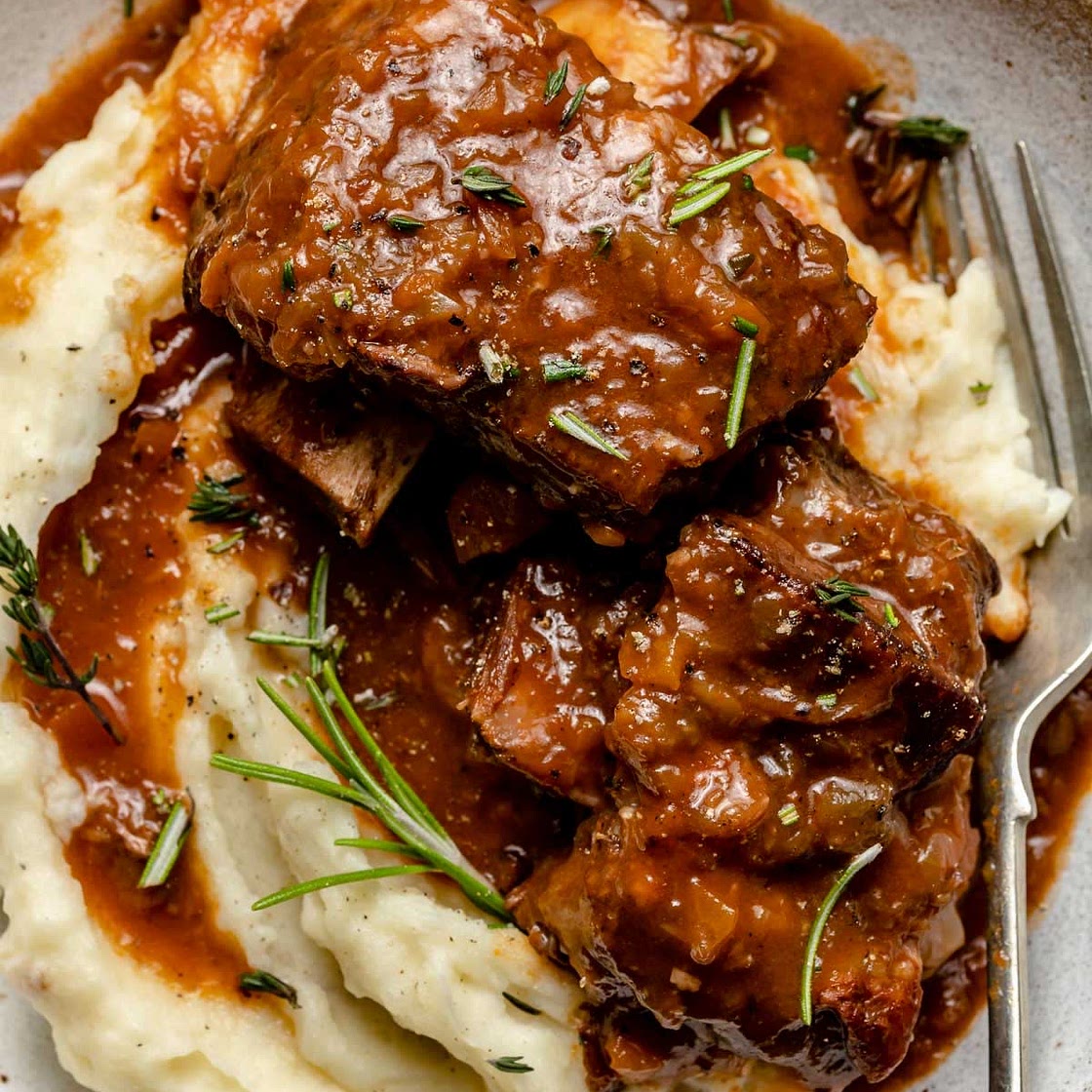 Red Wine Braised Chuck Roast