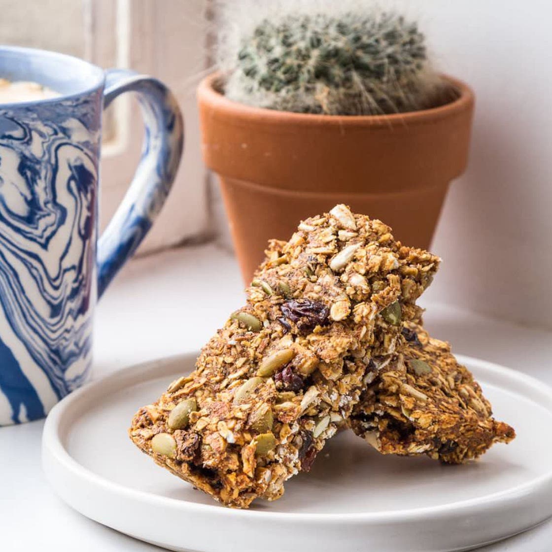 Pumpkin seed & almond Breakfast Bar