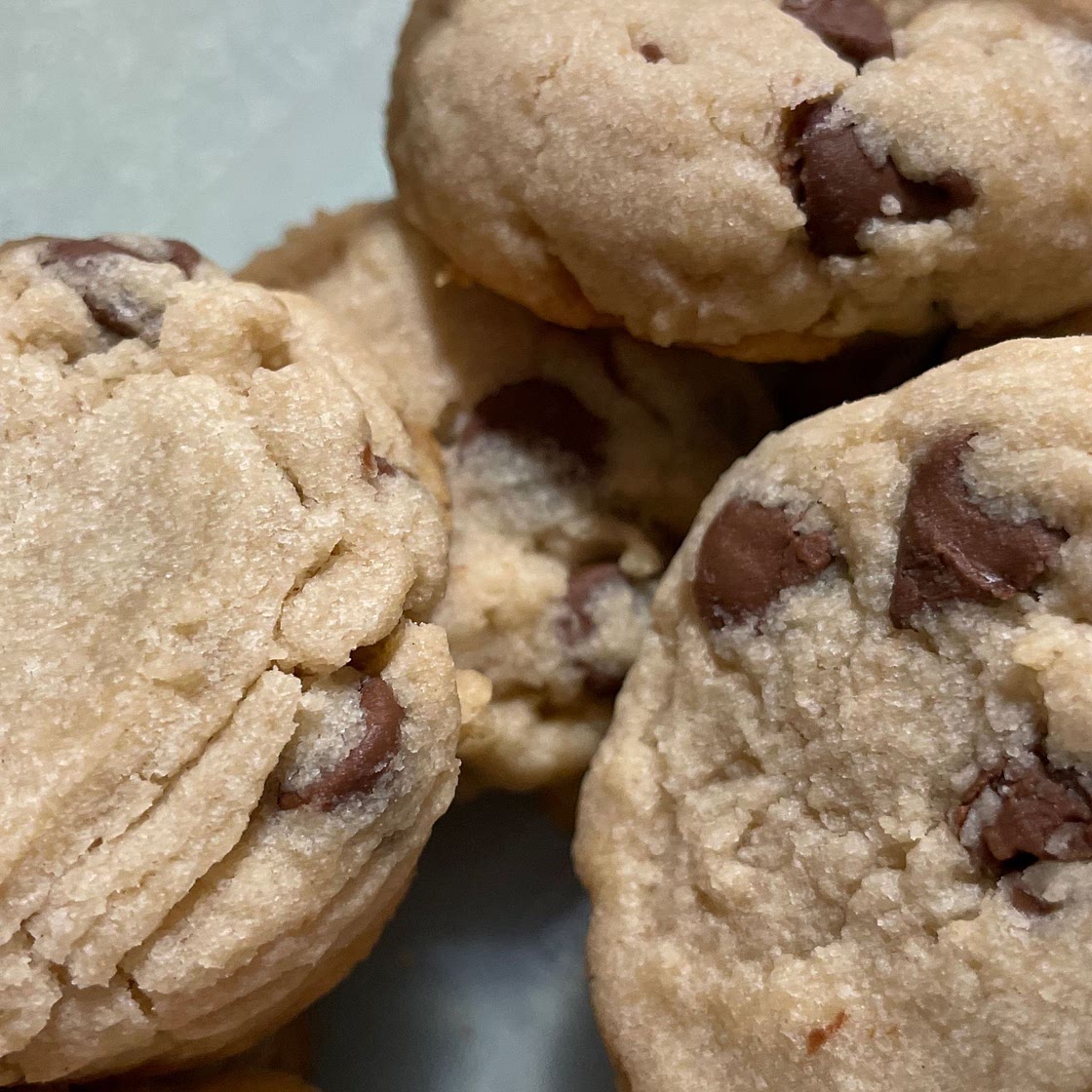 Chocolate Chip Shortbread Cookies