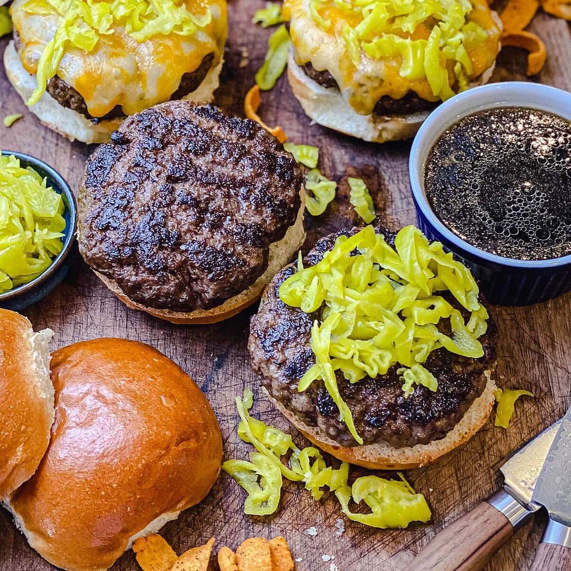 Mississippi Pot Roast Burgers