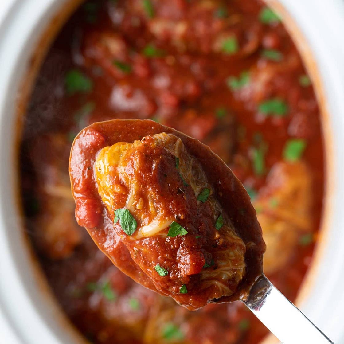 Golabki Recipe (Slow Cooker Cabbage Rolls)