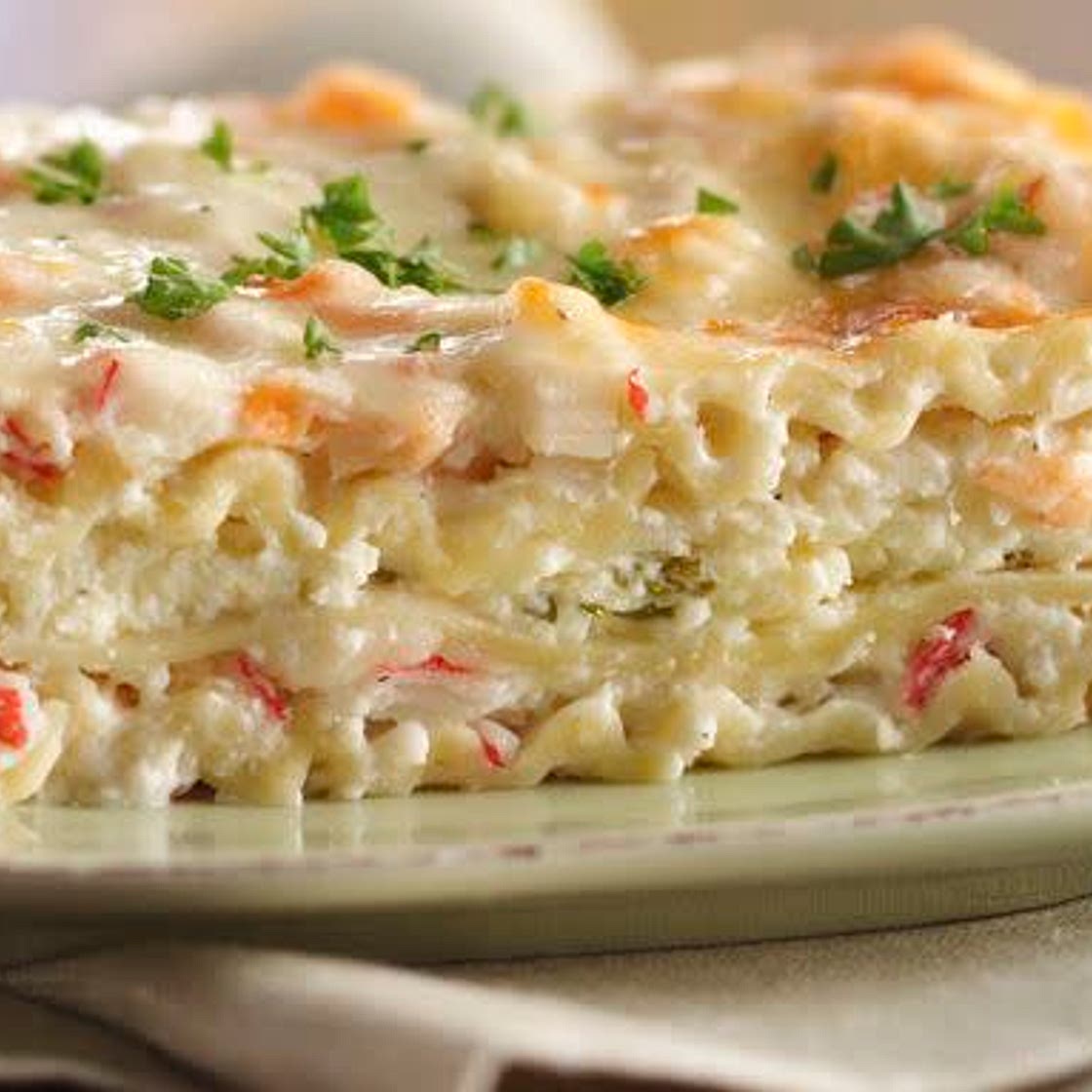 Creamy Seafood Lasagna