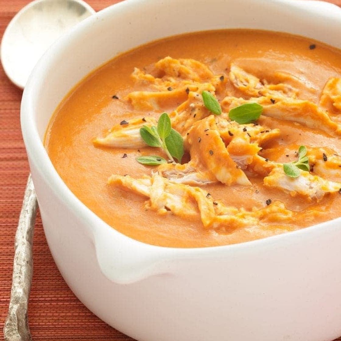 Creamy Chicken Tomato Bisque