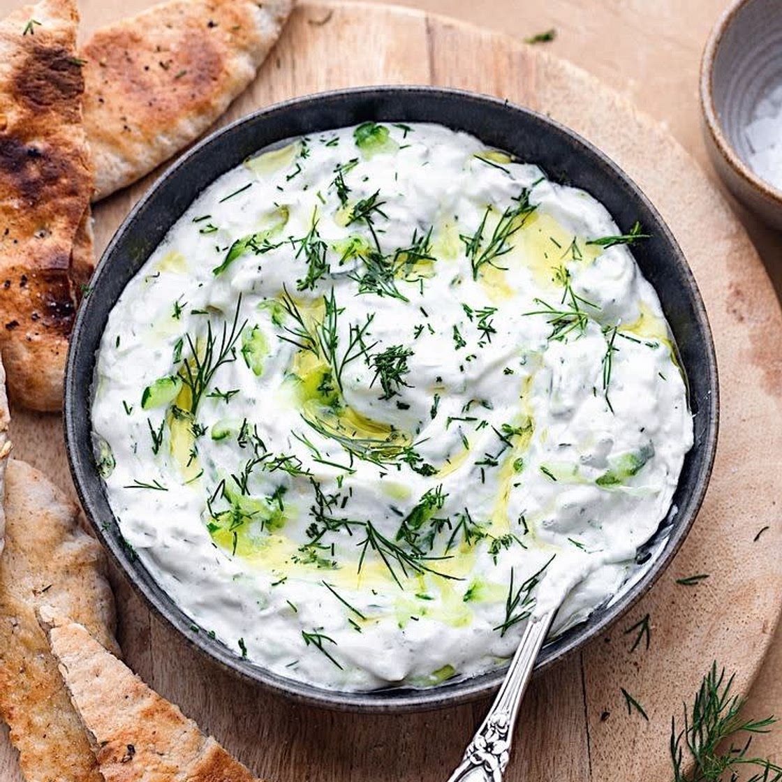 Finger lickin' good Tzaziki 😋