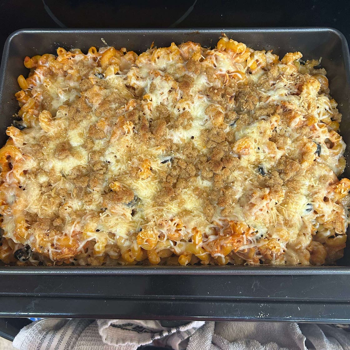 Easy Chicken Parmesan Casserole With Pasta