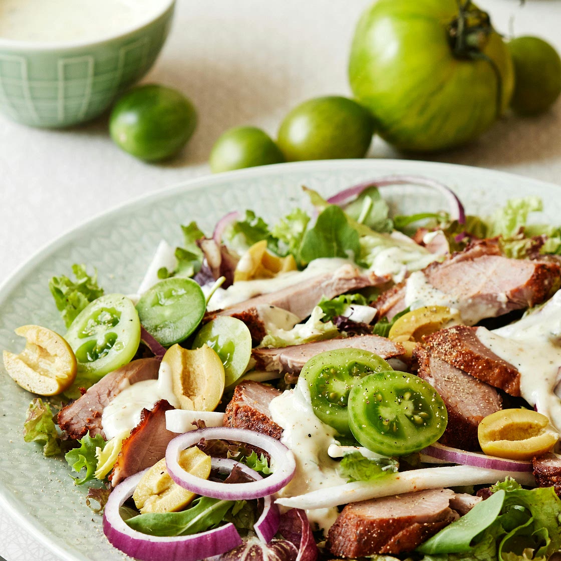 Low Carb Turkey Salad with Lime Dressing - Recipe - Diet Doctor