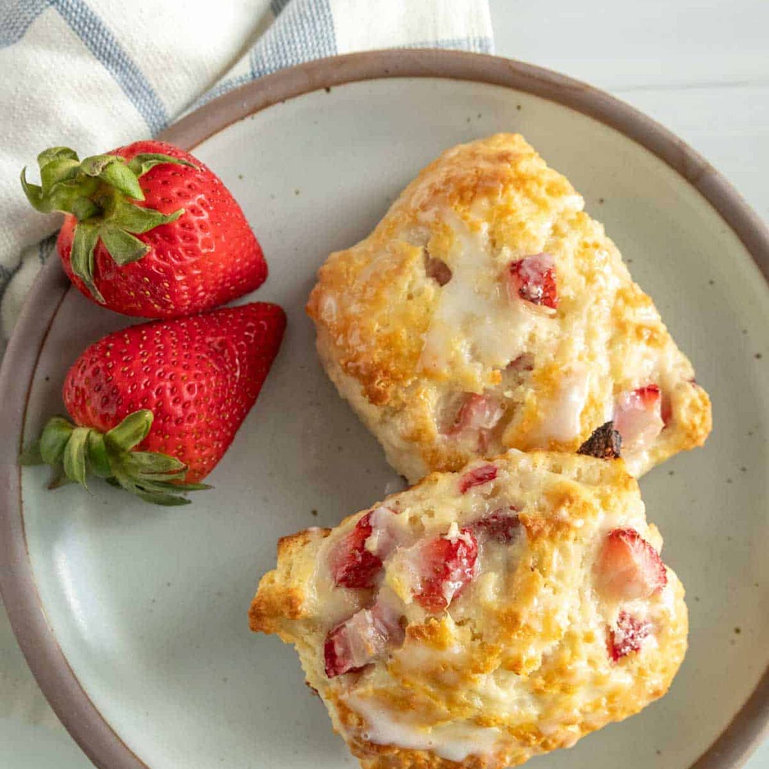 Strawberry Biscuits