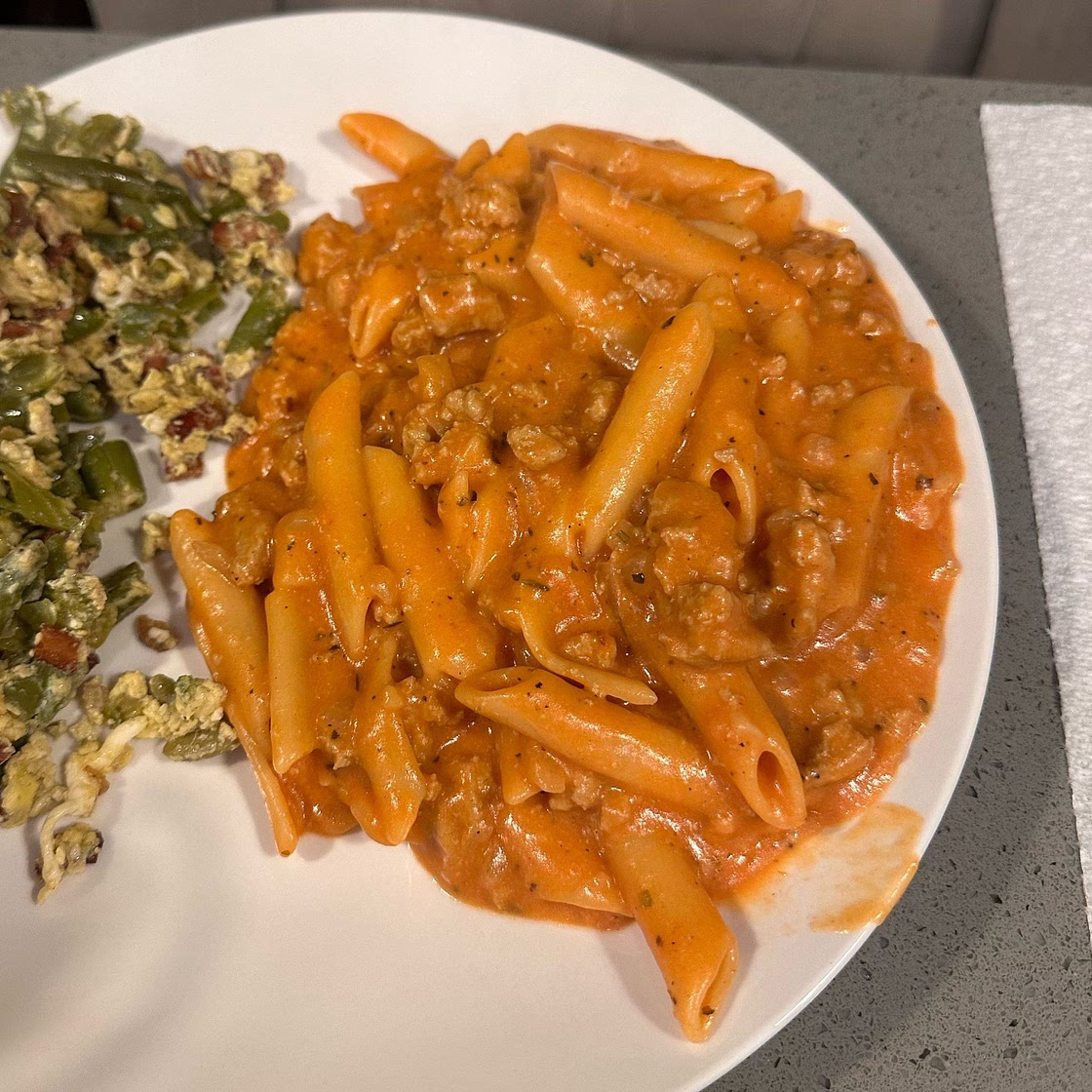 Ground Turkey Pasta