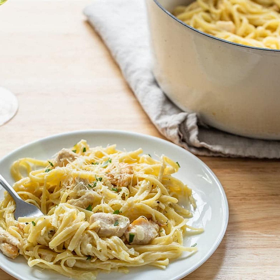 One-Pot Chicken Alfredo