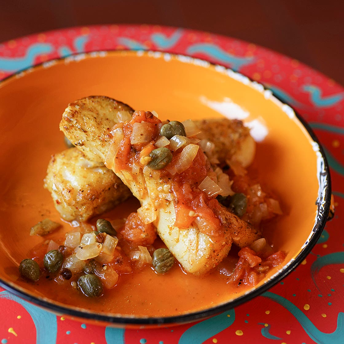 Fish Steaks with Meen Masala