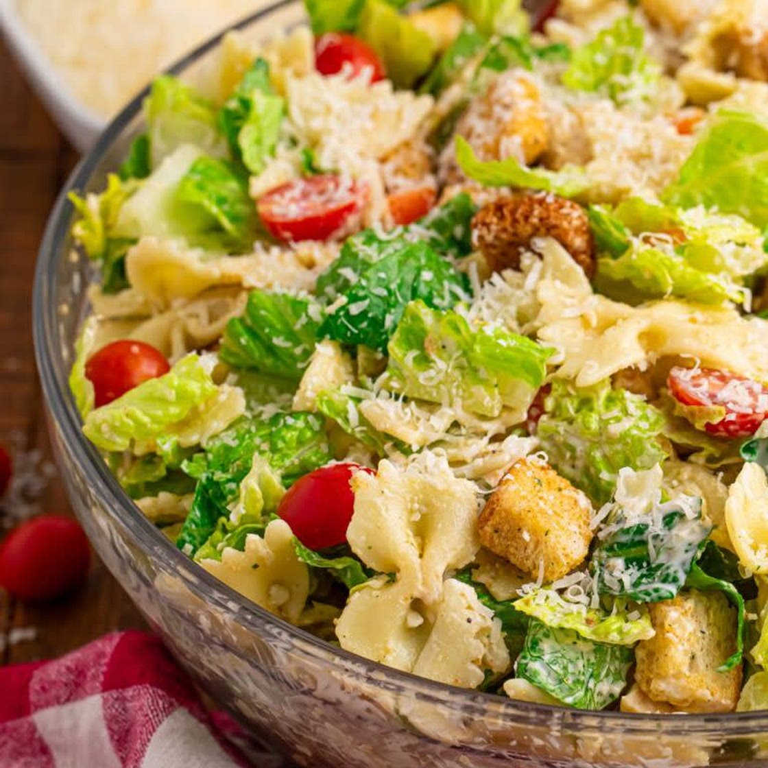 Chicken Caesar Pasta Salad