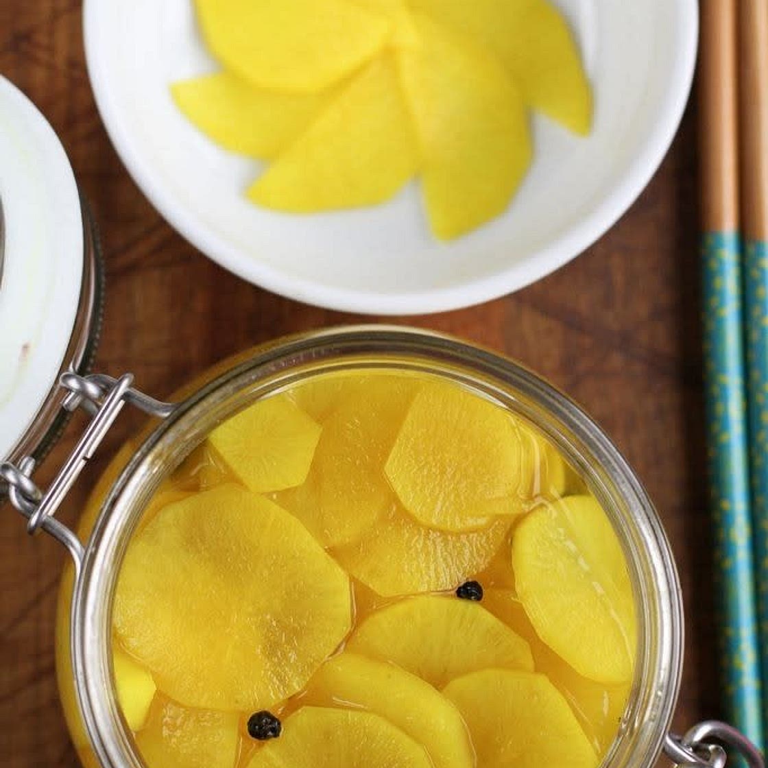 Pickled Korean Daikon 💛